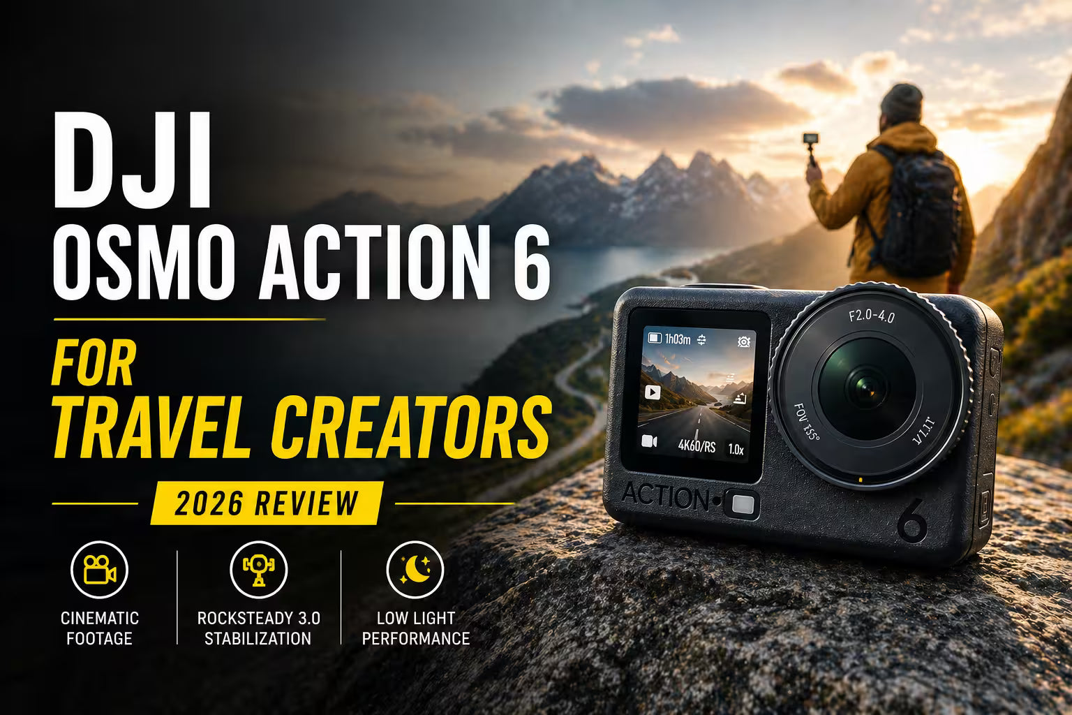 dji osmo action 6 for travel creators