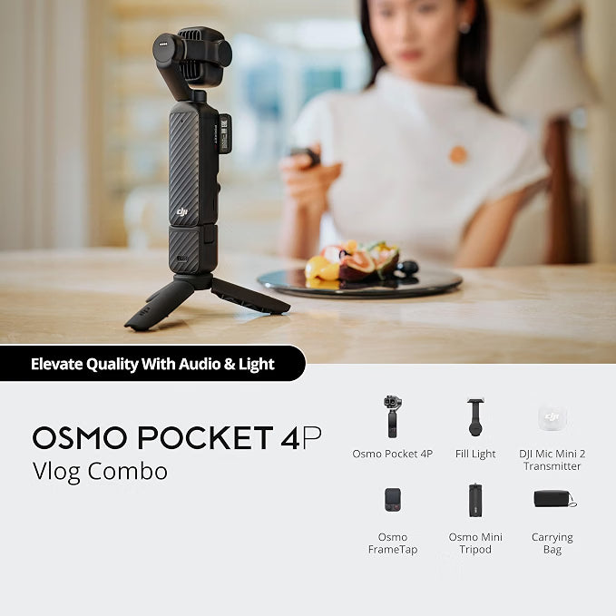 DJI Osmo Pocket 4P Vlog Combo