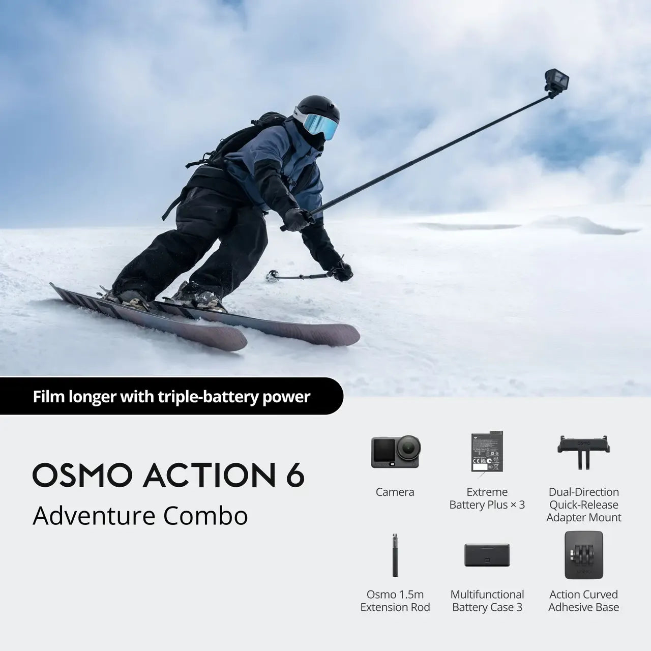 DJI OSMO Action 6 Adventure Combo