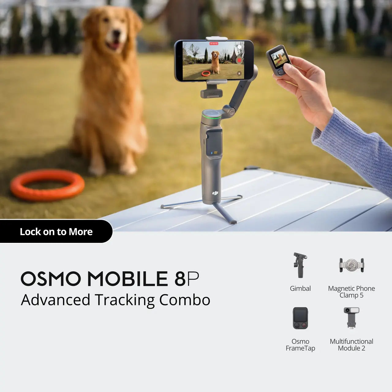 DJI OSMO MOBILE 8P Advance Tracking Kit