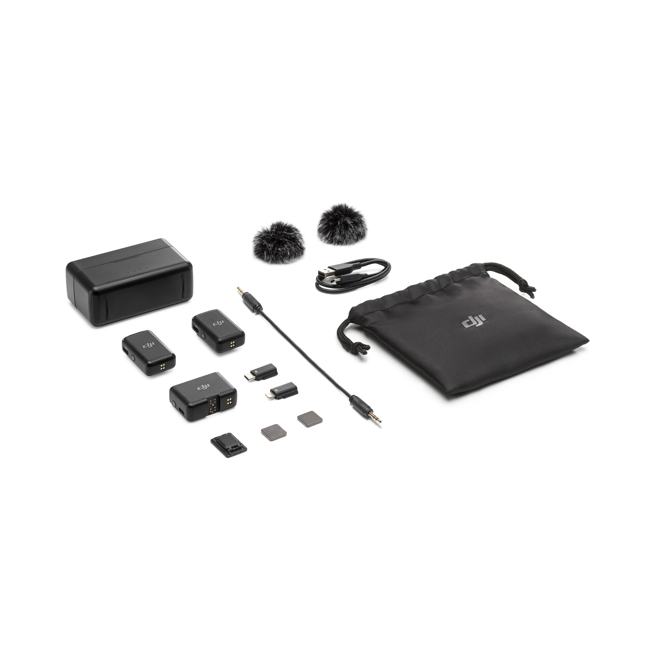 DJI Mic (2 TX + 1 RX + Charging Case) - DJI INDIA