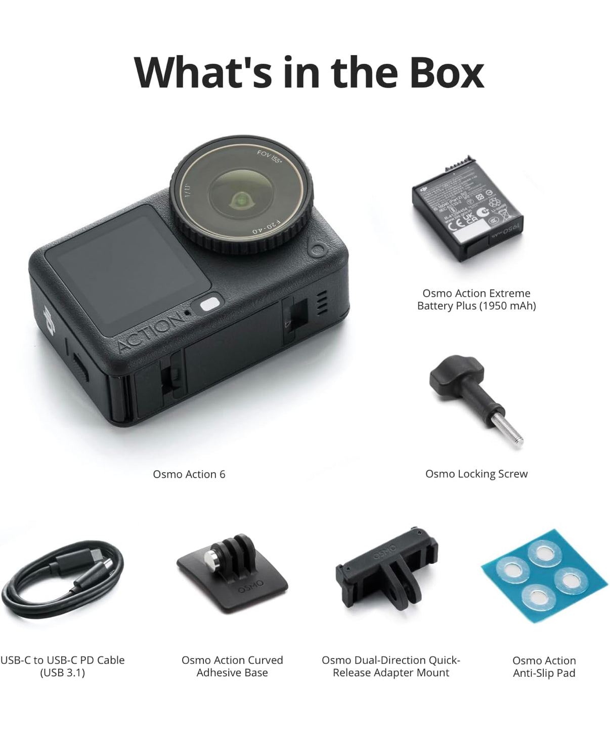 DJI OSMO Action 6 Standard Combo