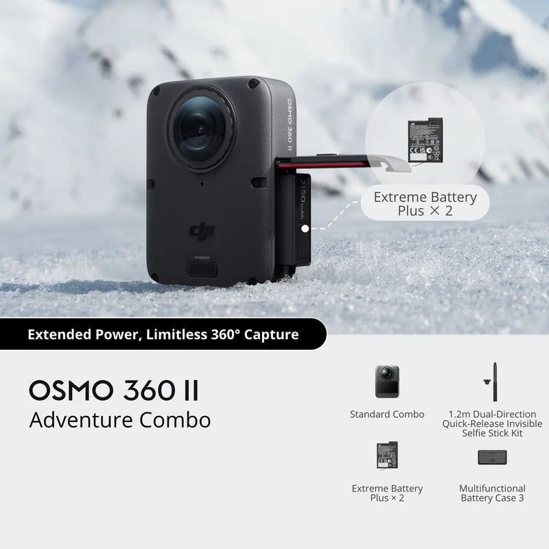 Osmo 360 II Adventure Combo