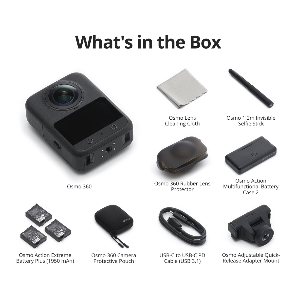 DJI Osmo 360 Adventure Combo | 360 Camera