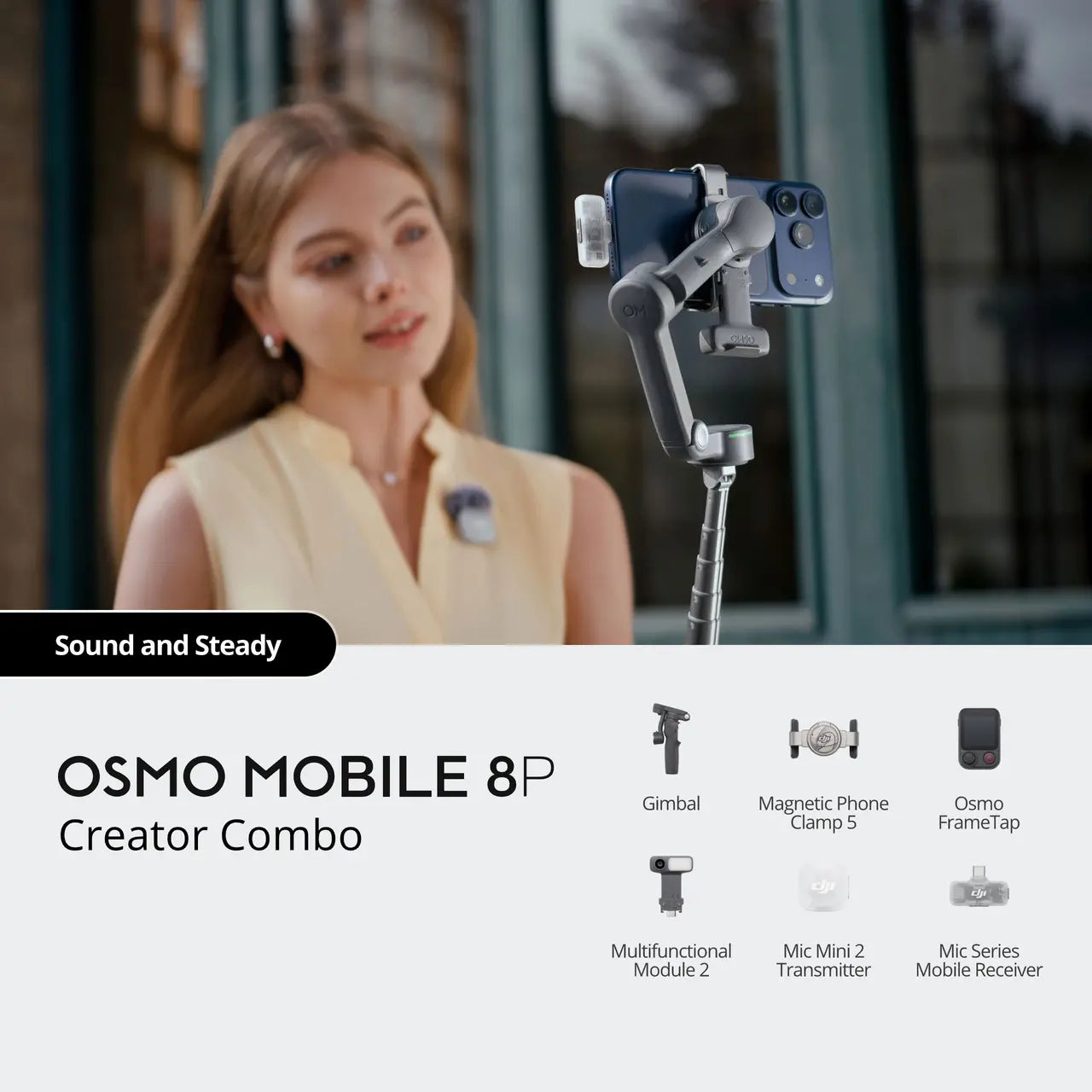 DJI OSMO MOBILE 8P CREATOR KIT